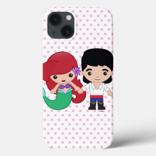 Ariel and Prince Eric Emoji iPhone 13 Case
