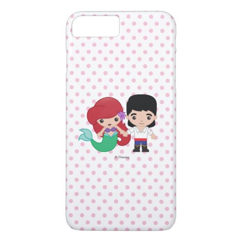 Ariel and Prince Eric Emoji iPhone 8 Plus7 Plus Case