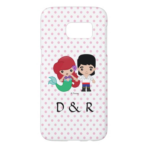 Ariel and Prince Eric Emoji Samsung Galaxy S7 Case