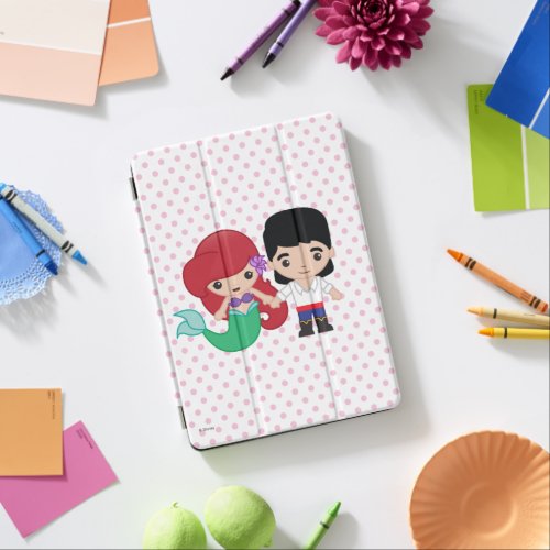 Ariel and Prince Eric Emoji iPad Air Cover