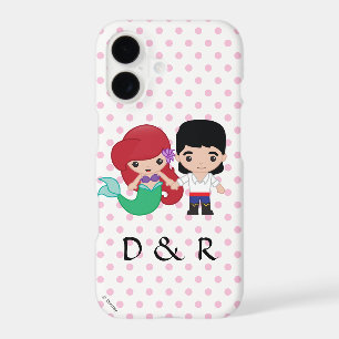 Ariel and Prince Eric Emoji iPhone 17 Case
