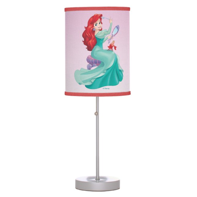 Ariel And Sebastian Table Lamp (Front)