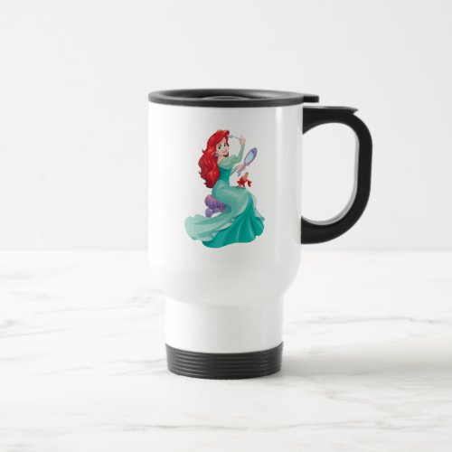 Ariel And Sebastian Travel Mug