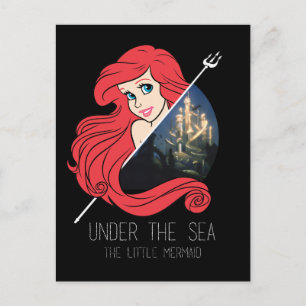 Ariel Atlantis Graphic - Under The Sea Postcard
