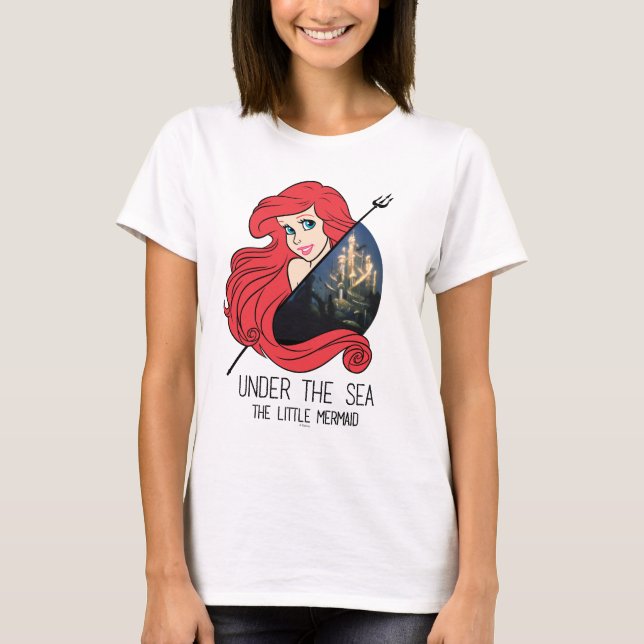 Ariel Atlantis Graphic - Under The Sea T-Shirt (Front)