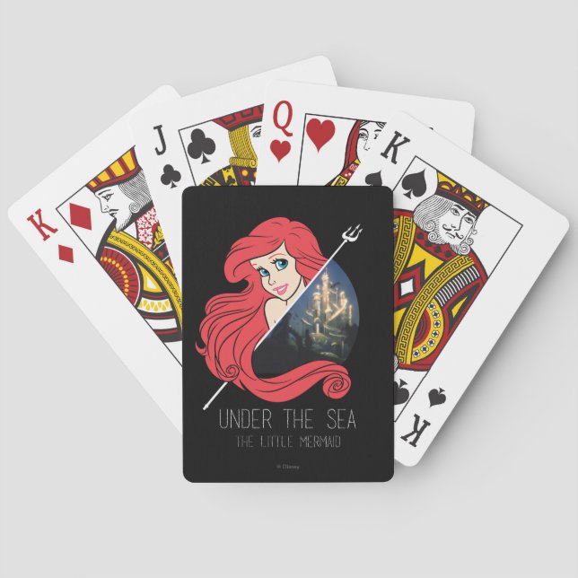 Ariel Atlantis - Under The Sea Playing Cards (Back)