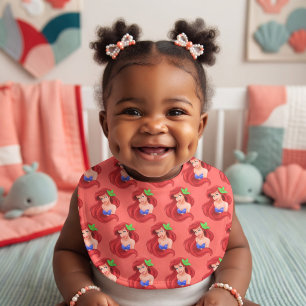 Ariel Baby Bib