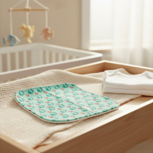 Ariel Baby Burp Cloth