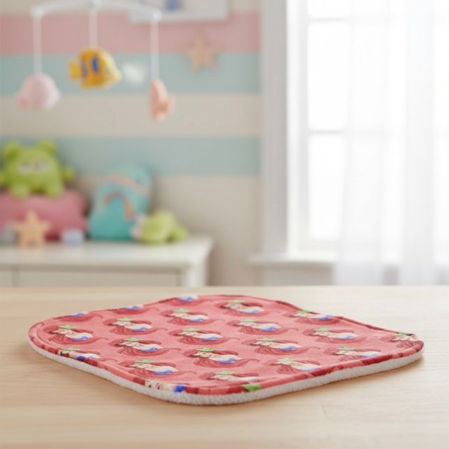 Ariel Baby Burp Cloth (Creator Uploaded)