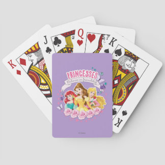 Ariel, Belle and Aurora Playing Cards