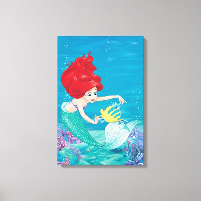 Ariel | Besties Rule Canvas Print (Front)