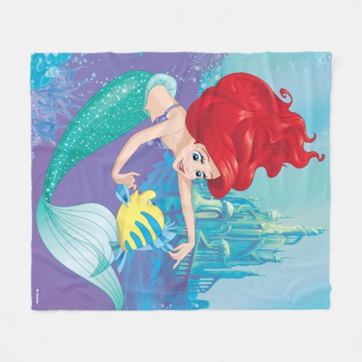 Ariel Besties Rule Fleece Blanket Zazzle