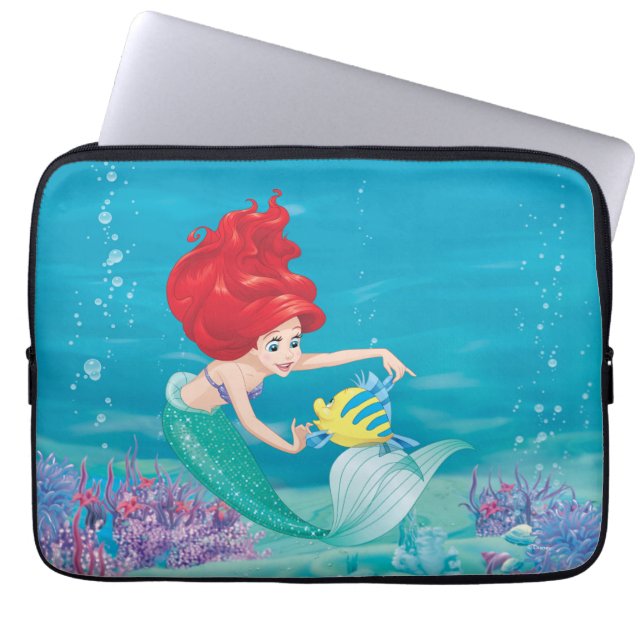 Ariel | Besties Rule Laptop Sleeve (Front)