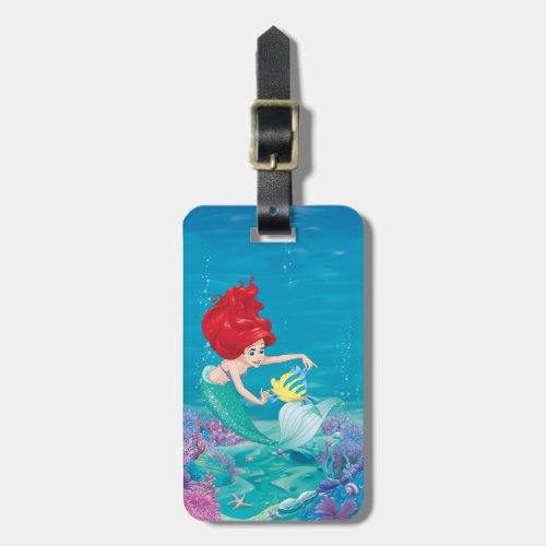 Ariel  Besties Rule Luggage Tag