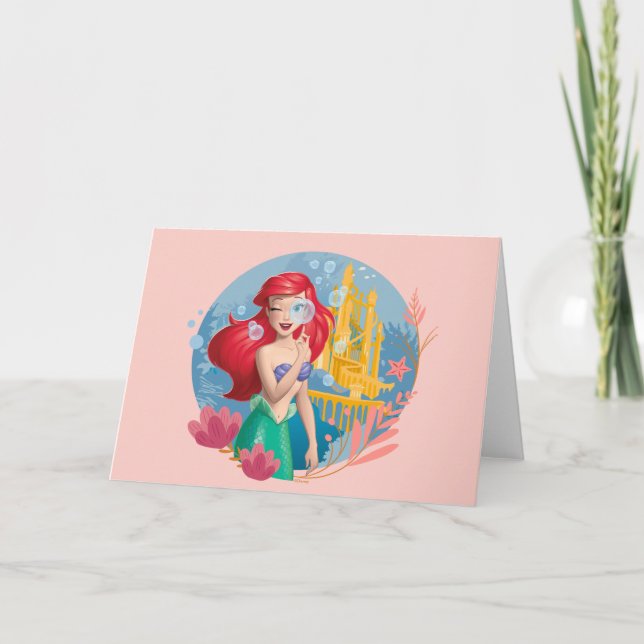 Ariel Bubble Badge Card (Front)