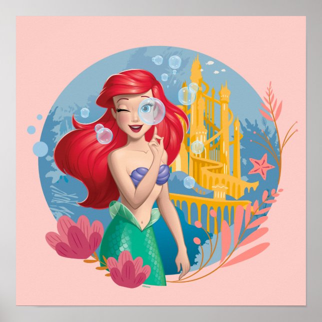 Ariel Bubble Badge Poster (Front)