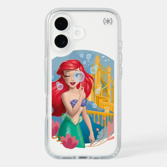 Ariel Bubble Badge Speck iPhone Case (Front)