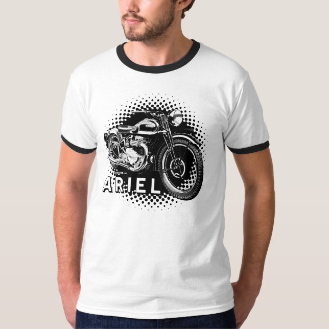Ariel classic motorcycle T-Shirt (Front)
