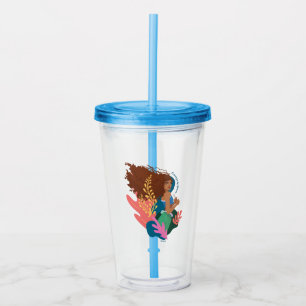 Ariel Courage in Waves Acrylic Tumbler