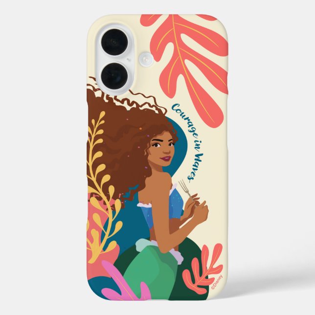 Ariel Courage in Waves Case-Mate iPhone Case (Back)