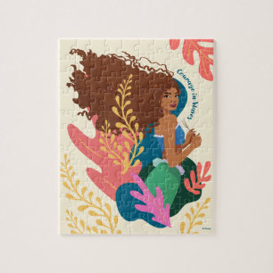 Ariel Courage in Waves Jigsaw Puzzle