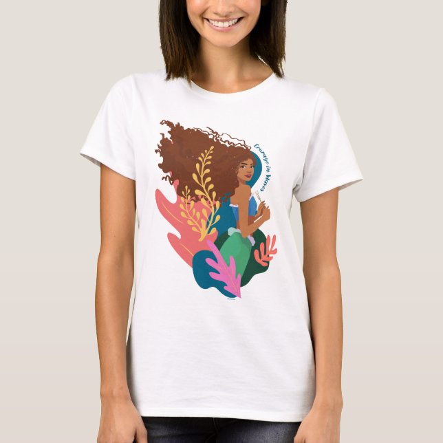 Ariel Courage in Waves T-Shirt (Front)