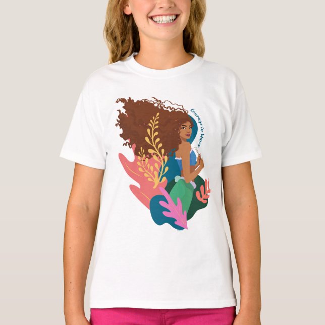 Ariel Courage in Waves T-Shirt (Front)