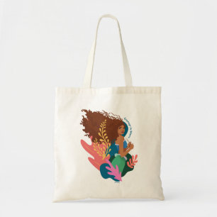 Ariel Courage in Waves Tote Bag