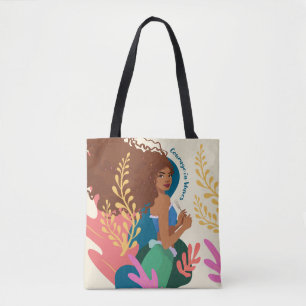 Ariel Courage in Waves Tote Bag