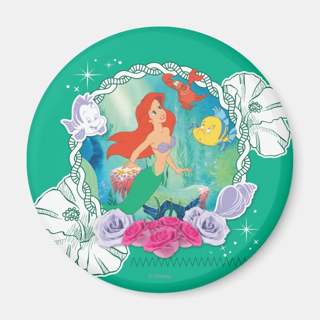 Ariel - Curious 2 Magnet (Front)