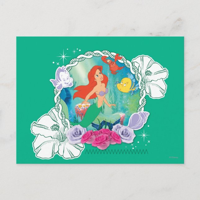 Ariel - Curious 2 Postcard (Front)