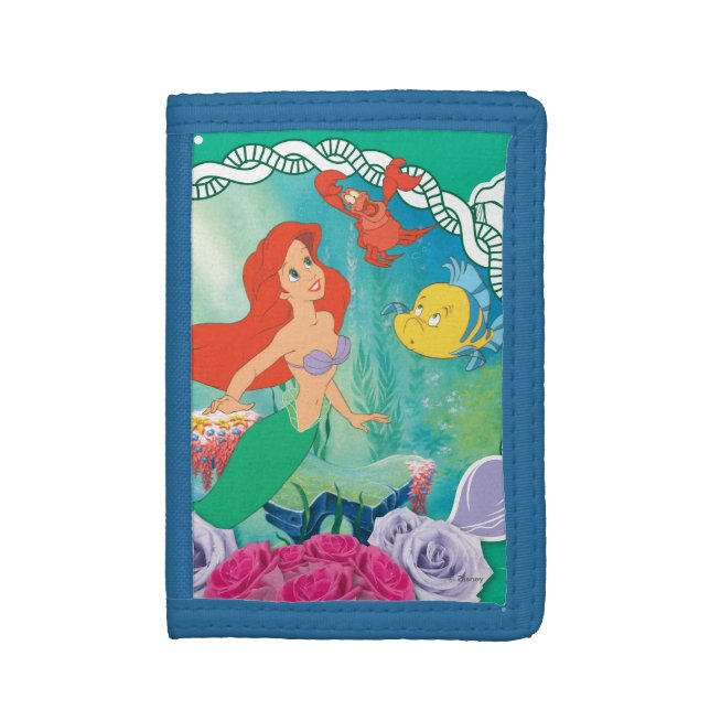 Ariel - Curious 2 Trifold Wallet (Front Vertical)