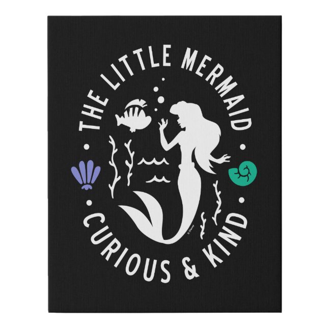 Ariel | Curious & Kind Faux Canvas Print (Front)