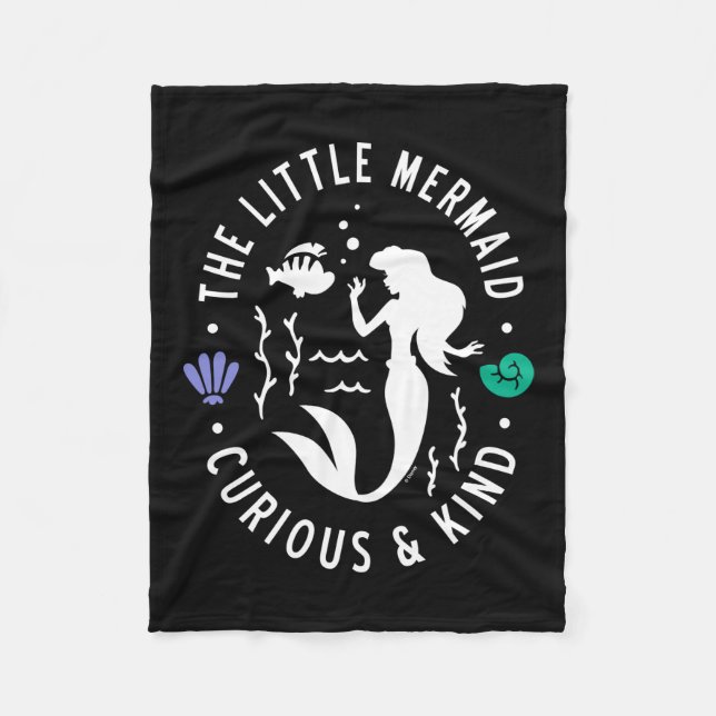 Ariel | Curious & Kind Fleece Blanket (Front)