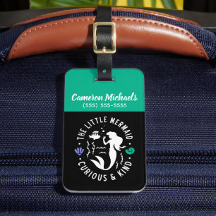 Ariel Curious & Kind Luggage Tag