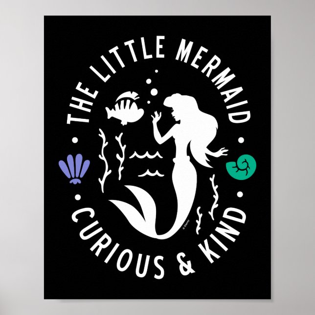 Ariel | Curious & Kind Poster (Front)