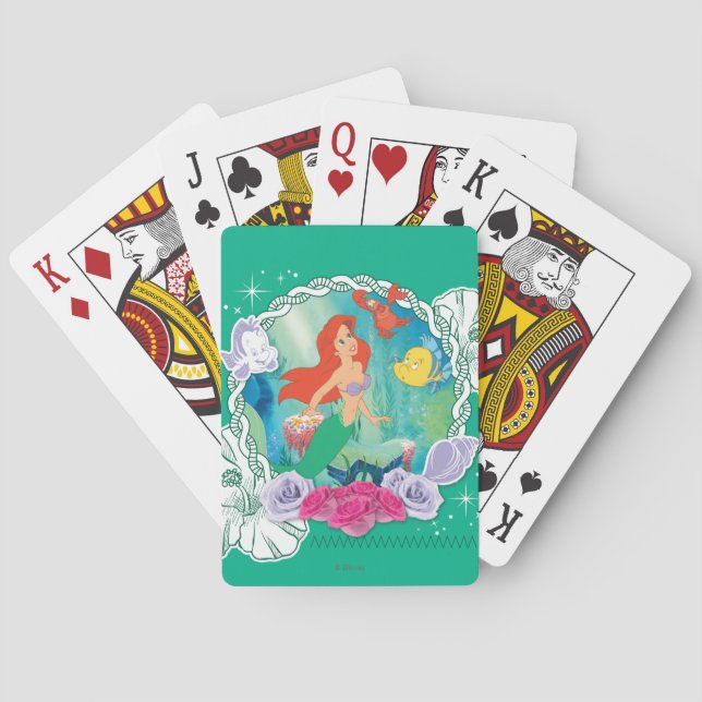 Ariel - Curious Playing Cards (Back)