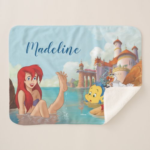 Ariel  Dream Big Sherpa Blanket