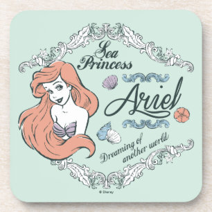 Ariel Dreaming of Another World Beverage Coaster