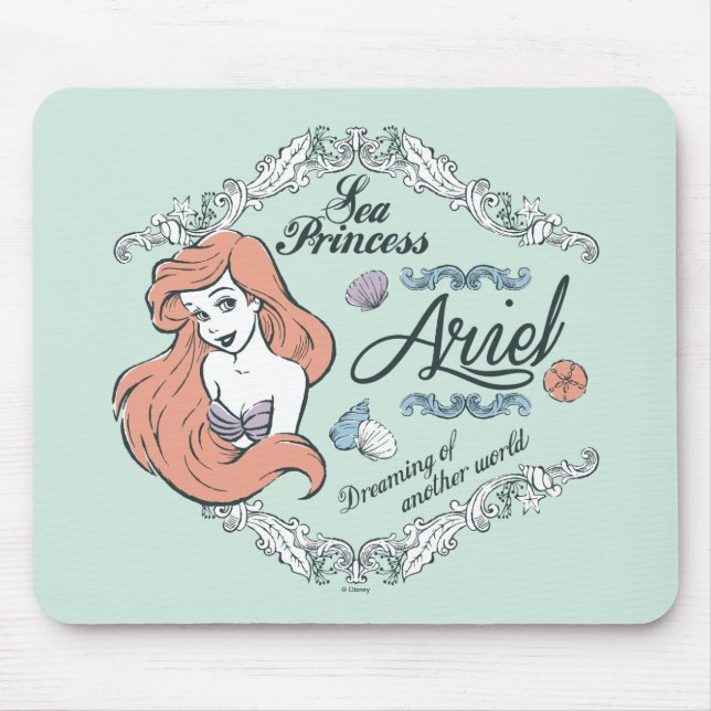 Ariel | Dreaming of Another World Mouse Pad (Front)