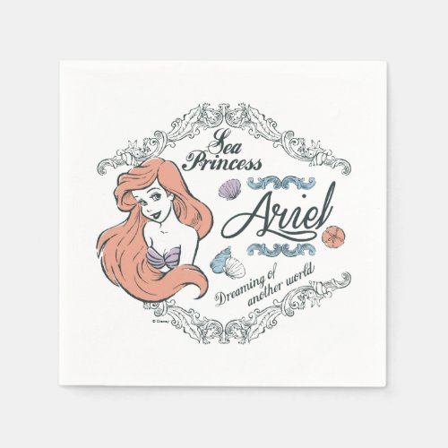 Ariel  Dreaming of Another World Napkins
