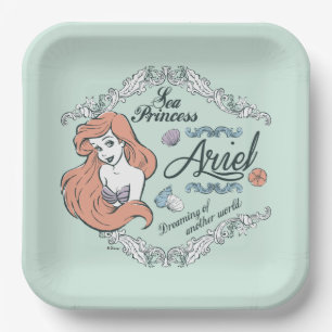 Ariel   Dreaming of Another World Paper Plates