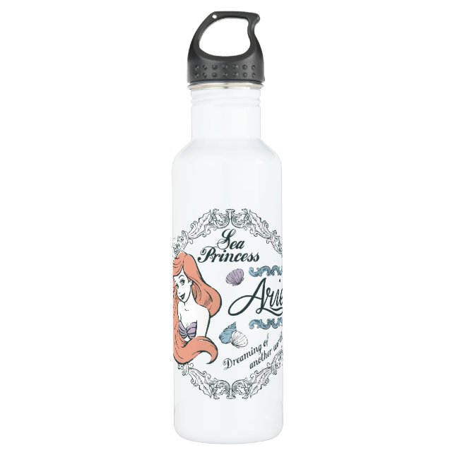 Ariel | Dreaming of Another World Water Bottle (Front)