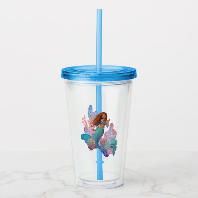 Ariel Find Your Voice Acrylic Tumbler (Front)