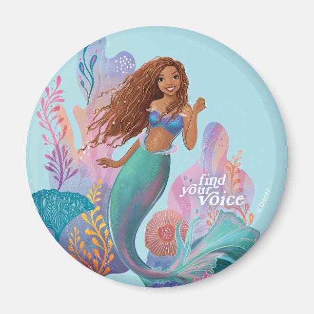 Ariel Find Your Voice Magnet (Front)