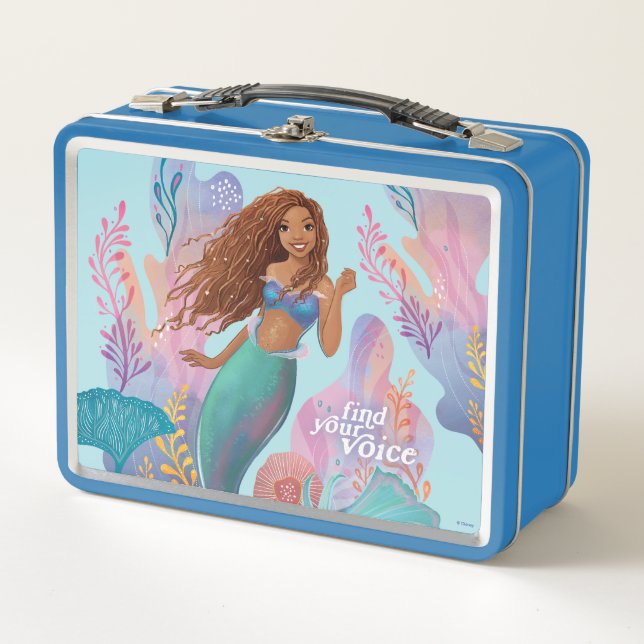 Ariel Find Your Voice Metal Lunch Box (Front)