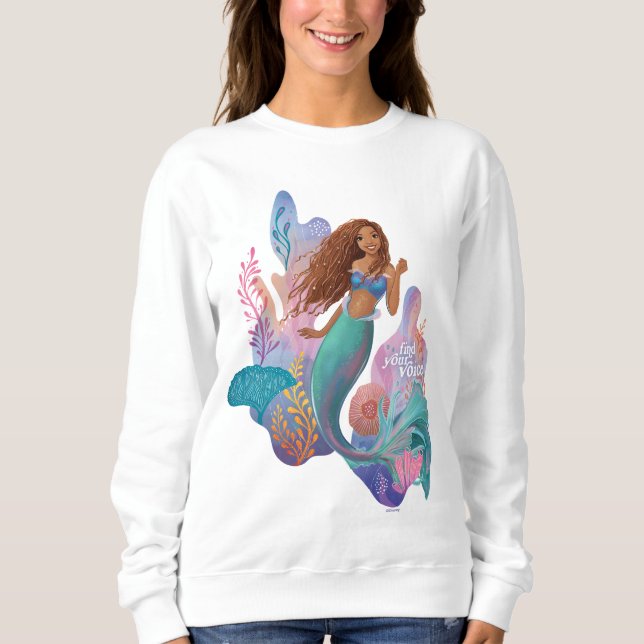 Ariel Find Your Voice Sweatshirt (Front)