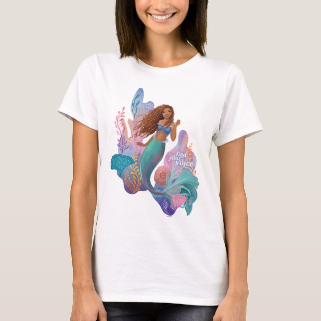 Ariel Find Your Voice T-Shirt (Front)