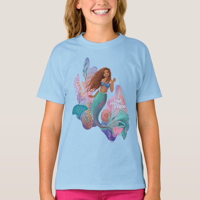 Ariel Find Your Voice T-Shirt (Front)