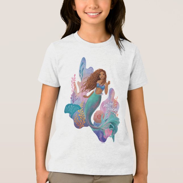 Ariel Find Your Voice Tri-Blend Shirt (Front)